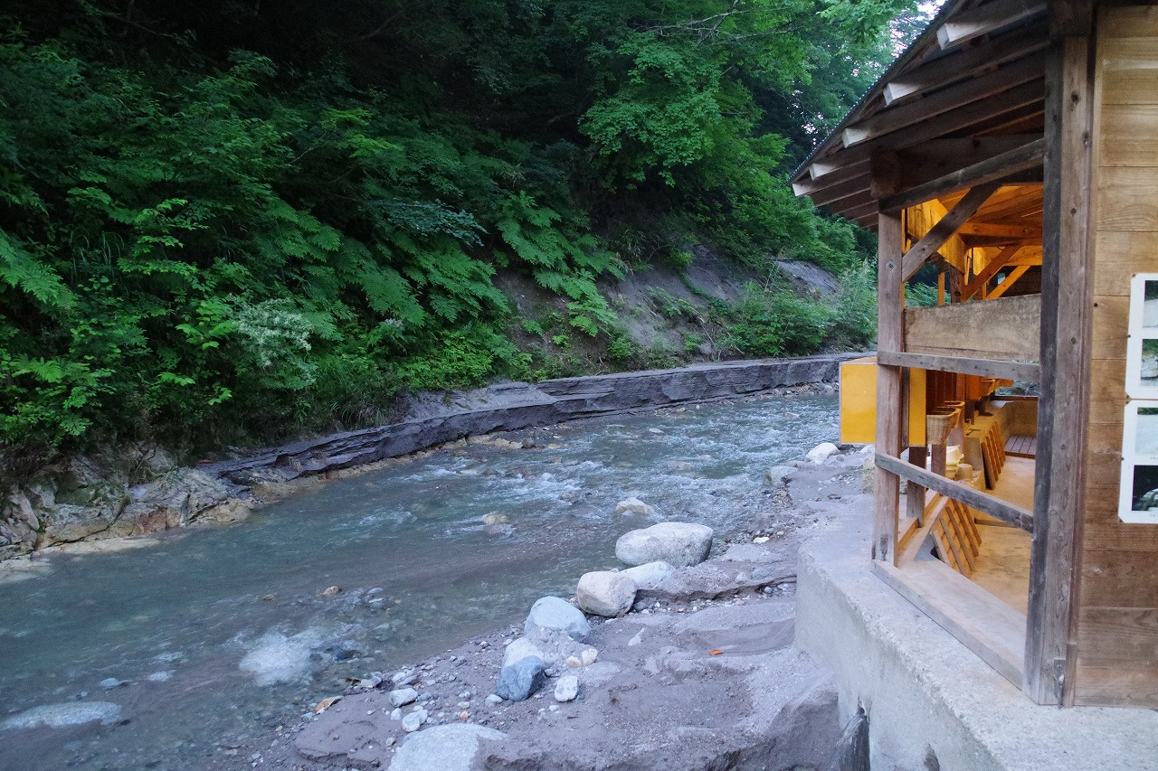 福島県の南会津の木賊温泉