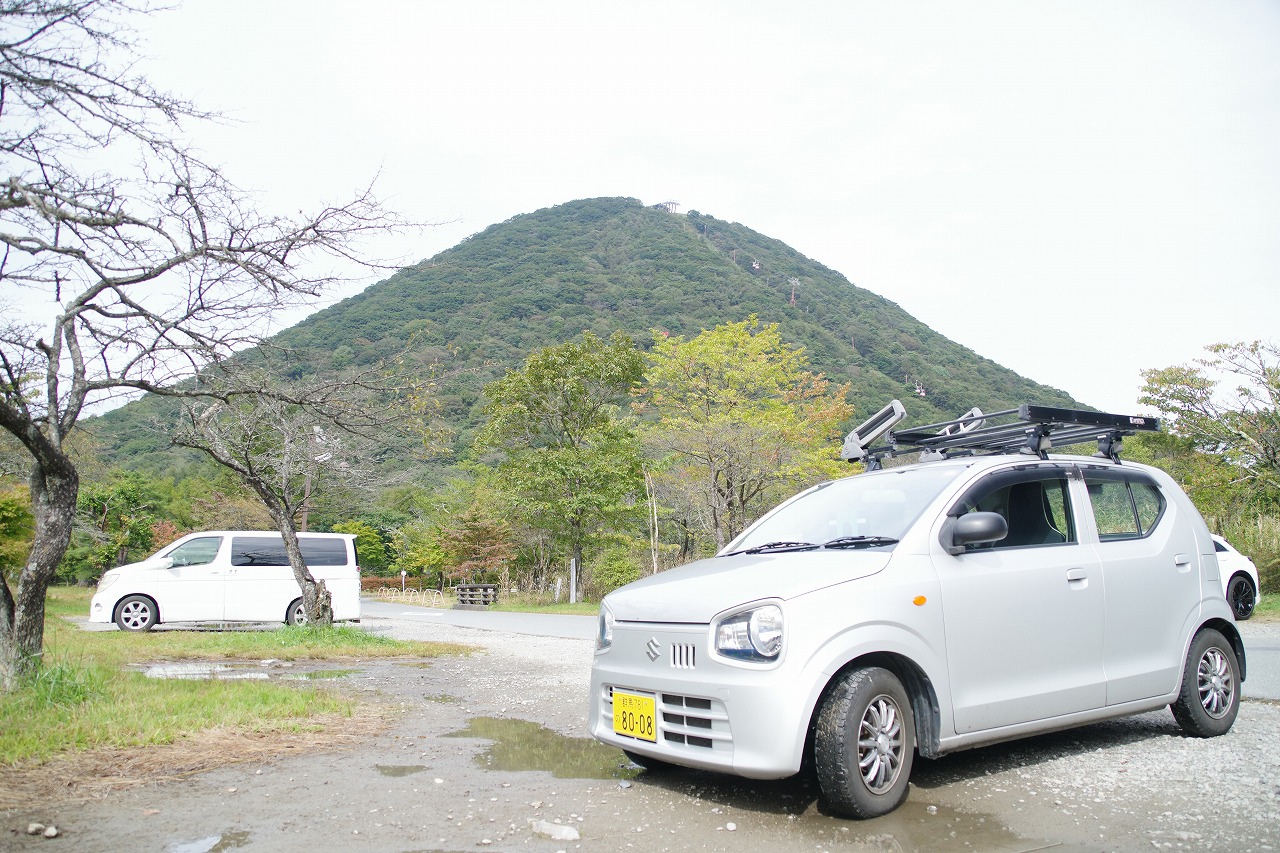 群馬県高崎市の榛名湖の小さな秋