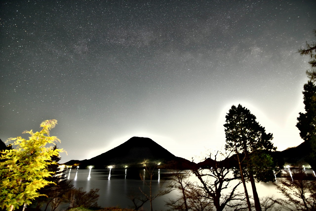 榛名湖の天の川