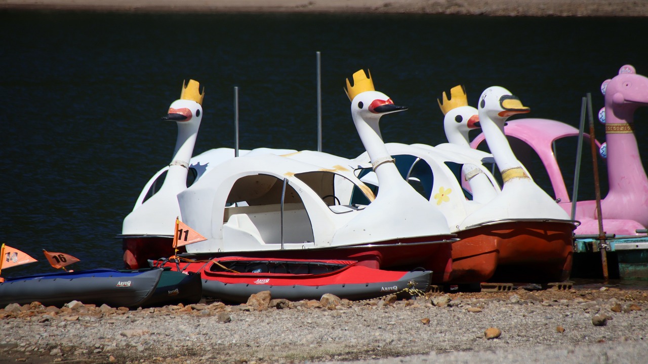 群馬県の赤城山の大沼