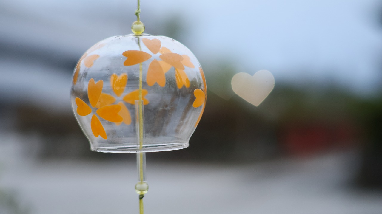 群馬県太田市の太田市運動公園の風鈴