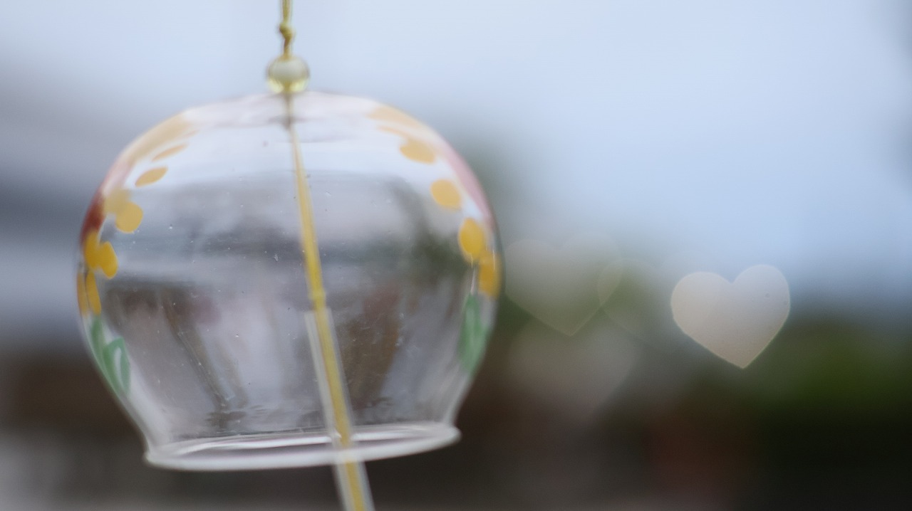 群馬県太田市の太田市運動公園の風鈴