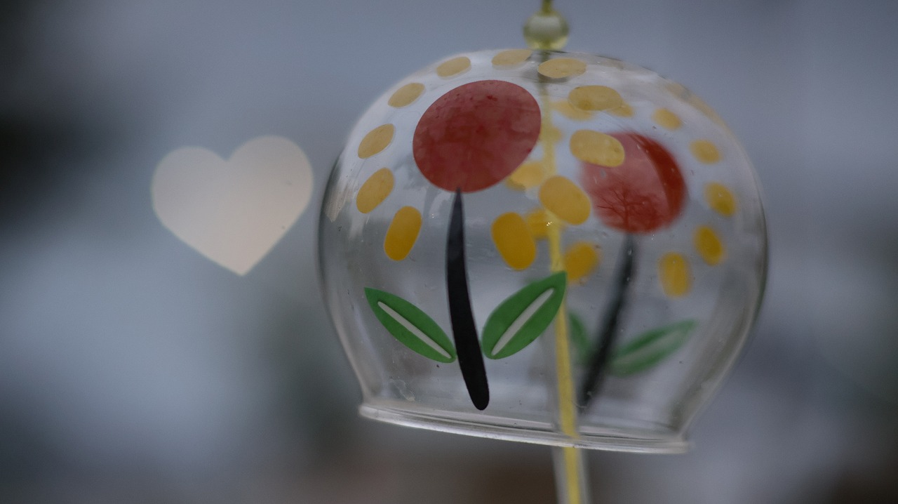 群馬県太田市の太田市運動公園の風鈴