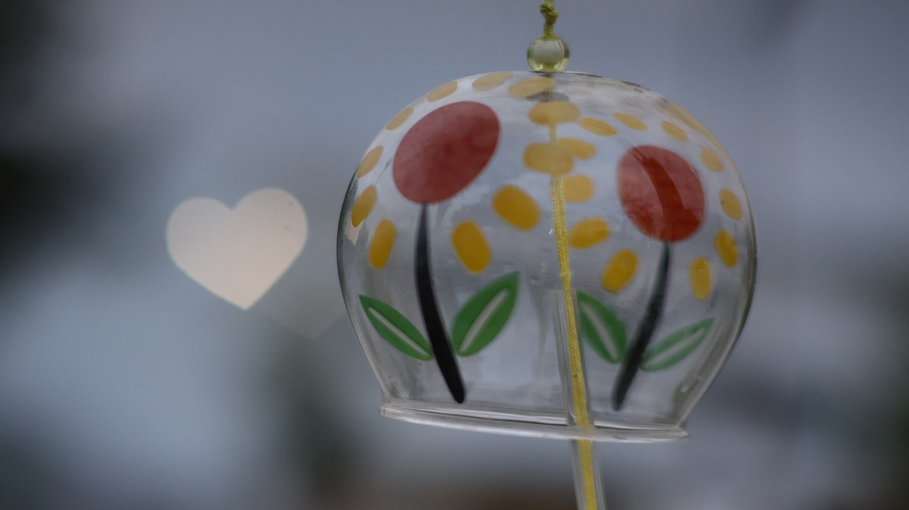 群馬県太田市の太田市運動公園の風鈴