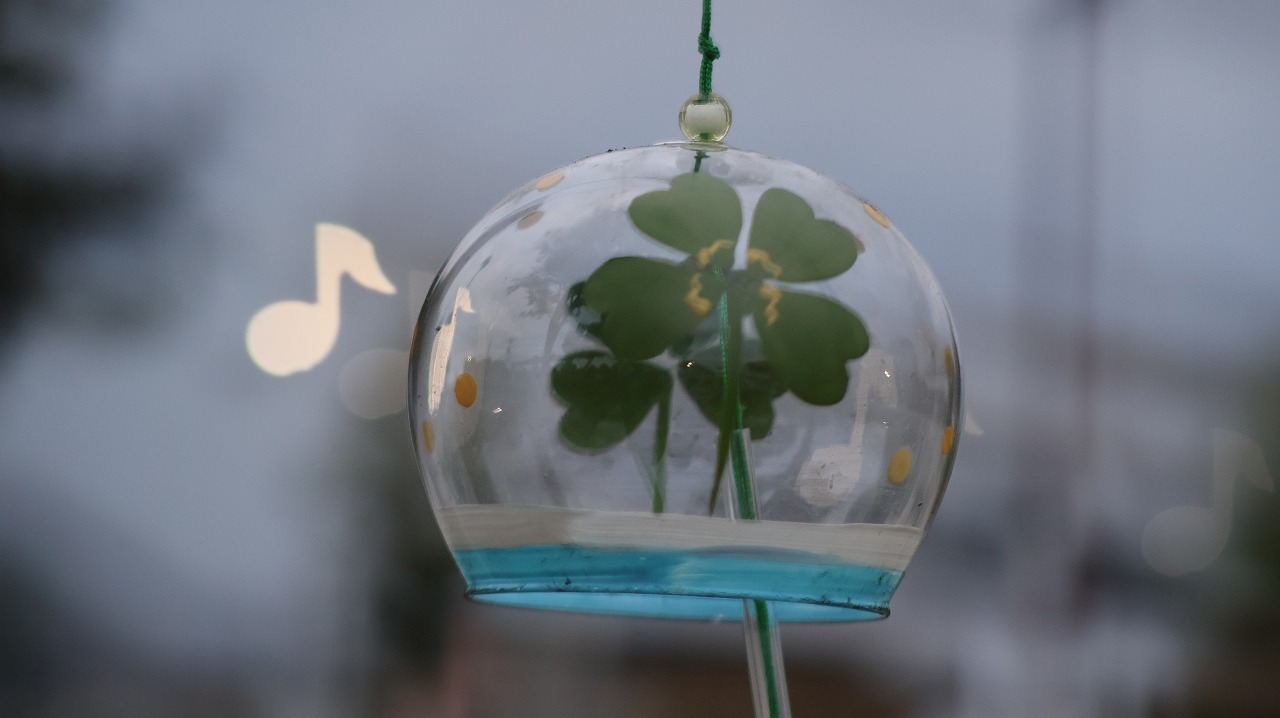 群馬県太田市の太田市運動公園の風鈴