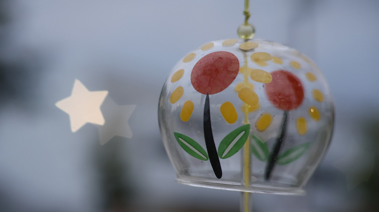 群馬県太田市の太田市運動公園の風鈴