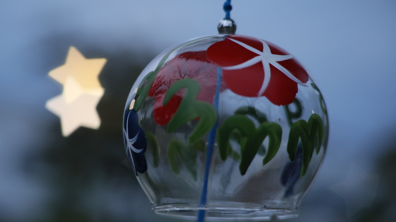 群馬県太田市の太田市運動公園の風鈴