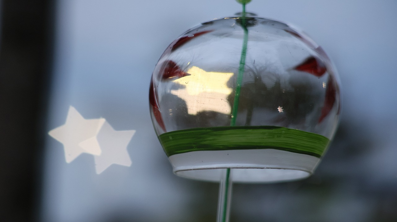 群馬県太田市の太田市運動公園の風鈴