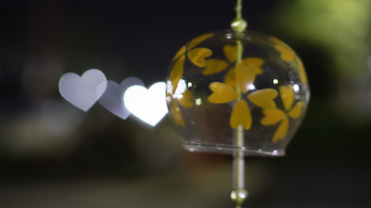 群馬県太田市の太田市運動公園の風鈴