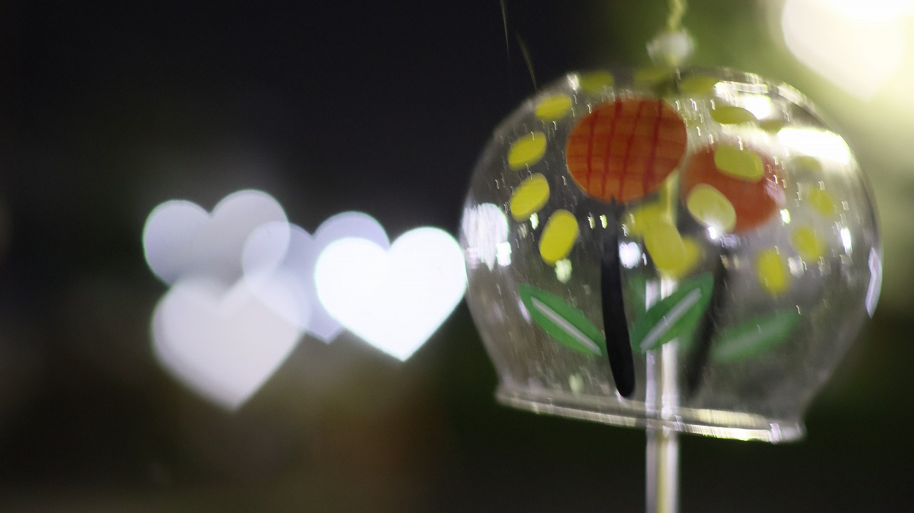 群馬県太田市の太田市運動公園の風鈴