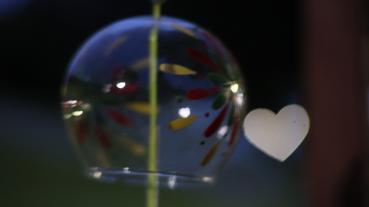 群馬県太田市の太田市運動公園の風鈴