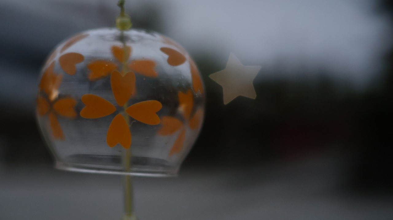 群馬県太田市の太田市運動公園の風鈴