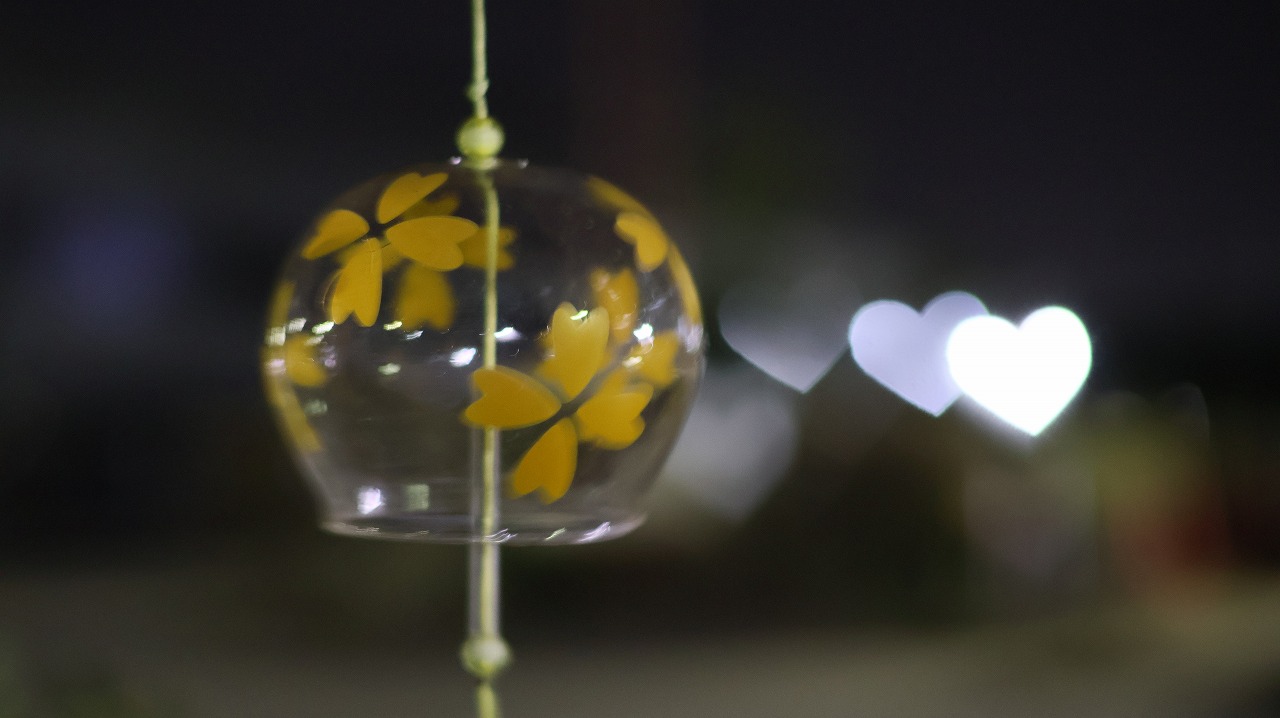 群馬県太田市の太田市運動公園の風鈴