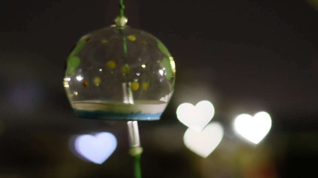 群馬県太田市の太田市運動公園の風鈴