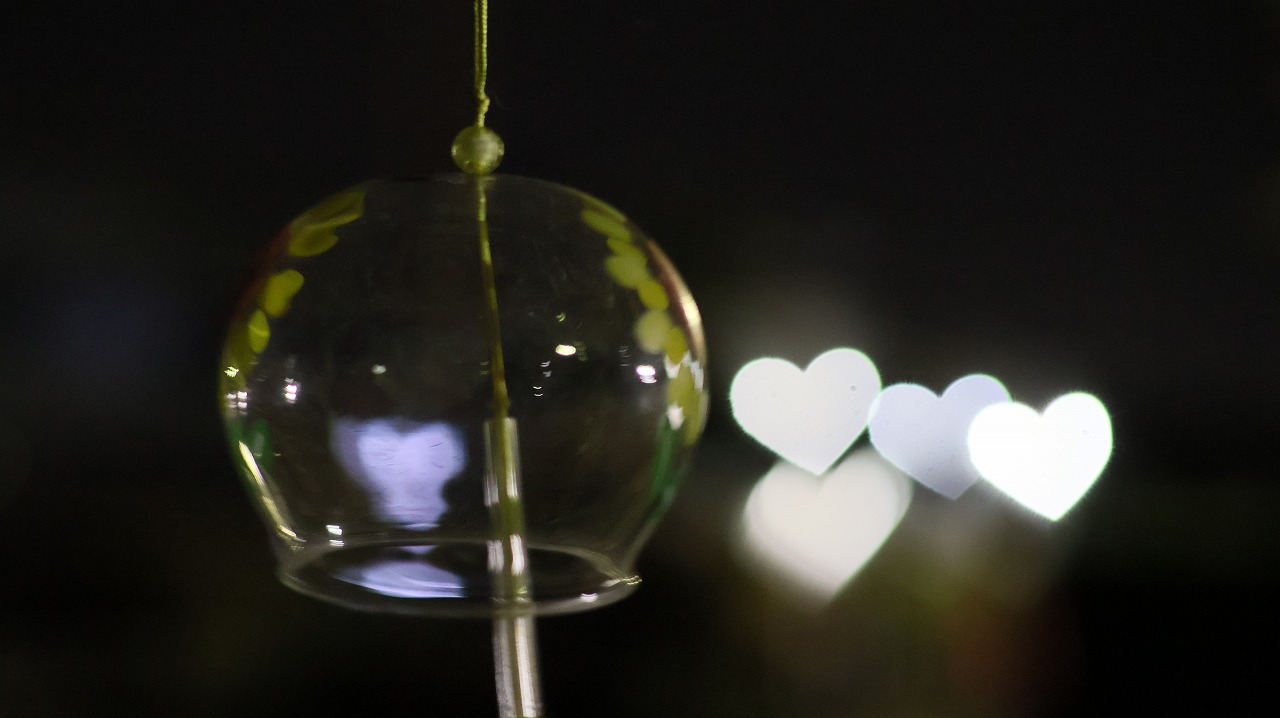 群馬県太田市の太田市運動公園の風鈴