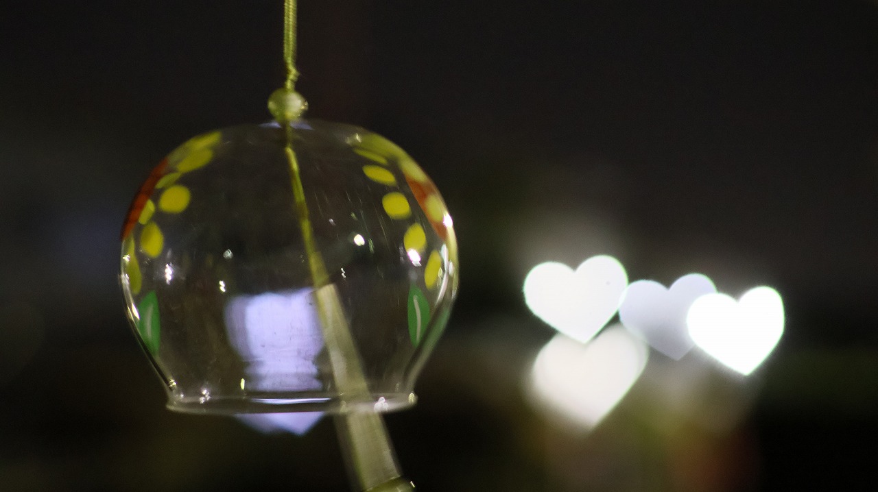 群馬県太田市の太田市運動公園の風鈴