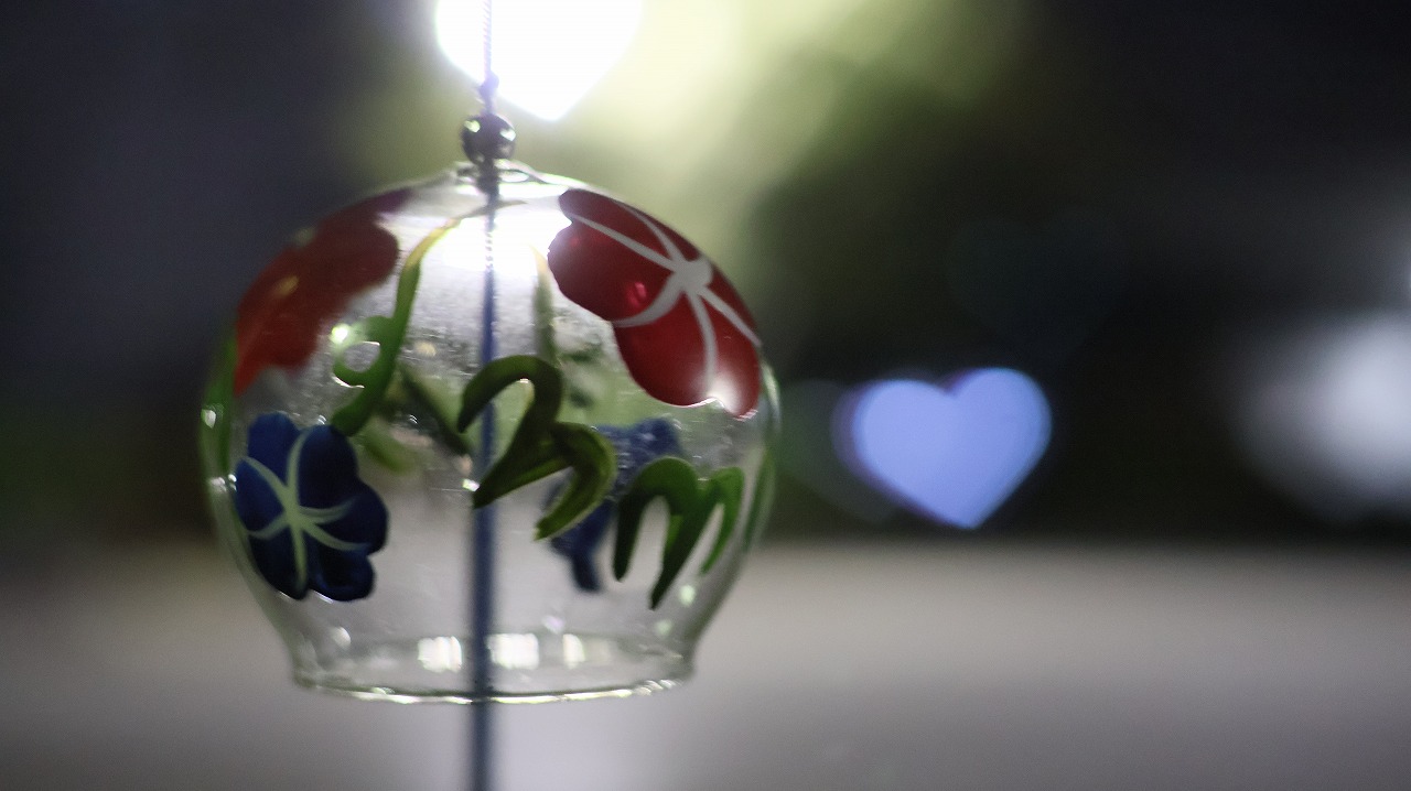 群馬県太田市の太田市運動公園の風鈴