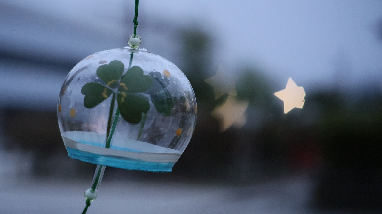 群馬県太田市の太田市運動公園の風鈴