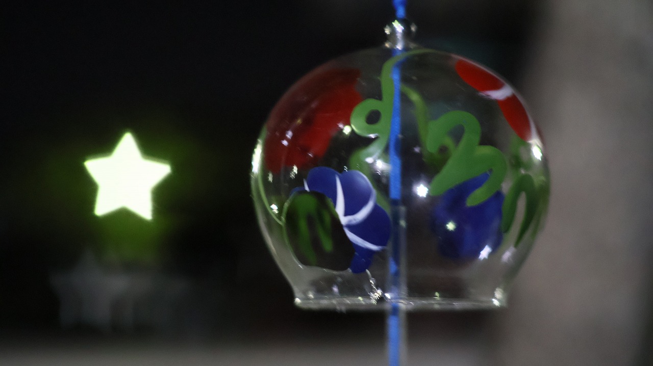 群馬県太田市の太田市運動公園の風鈴