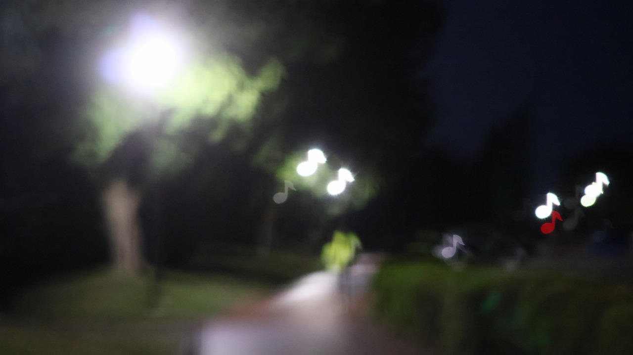 群馬県太田市の太田市運動公園の風鈴