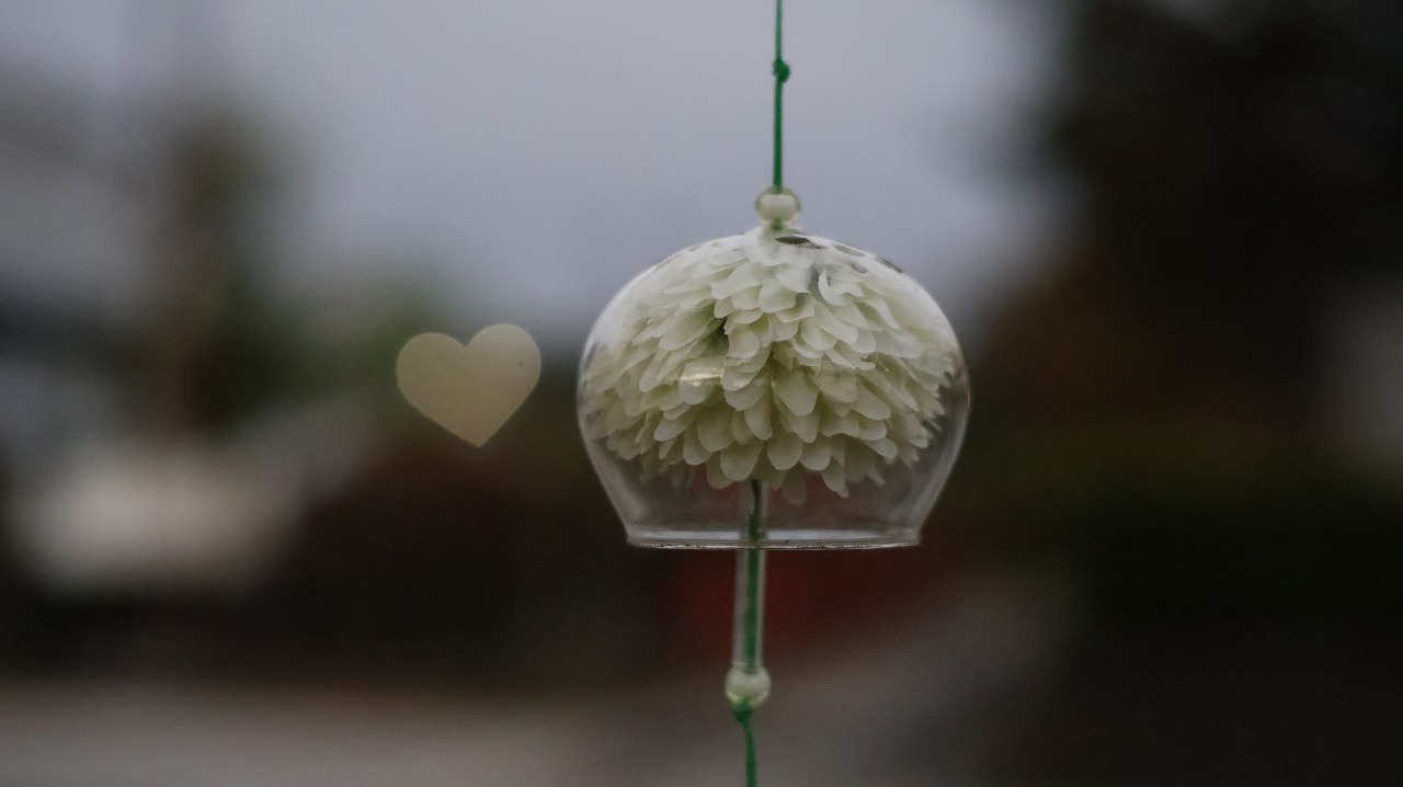 群馬県太田市の太田市運動公園の風鈴