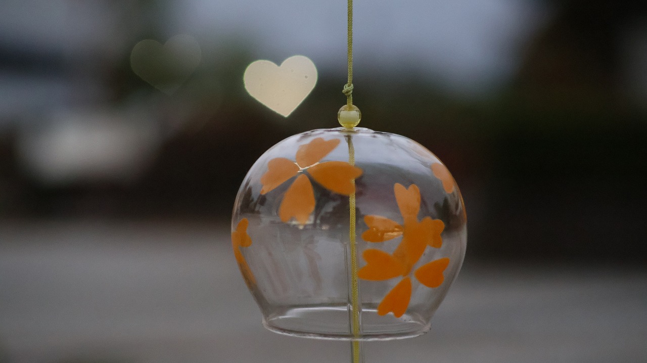 群馬県太田市の太田市運動公園の風鈴