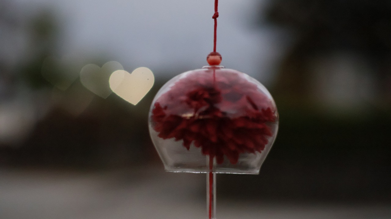 群馬県太田市の太田市運動公園の風鈴