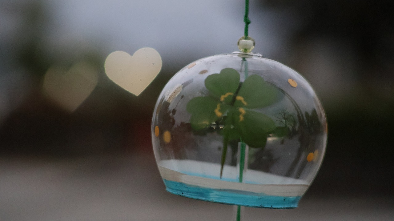 群馬県太田市の太田市運動公園の風鈴