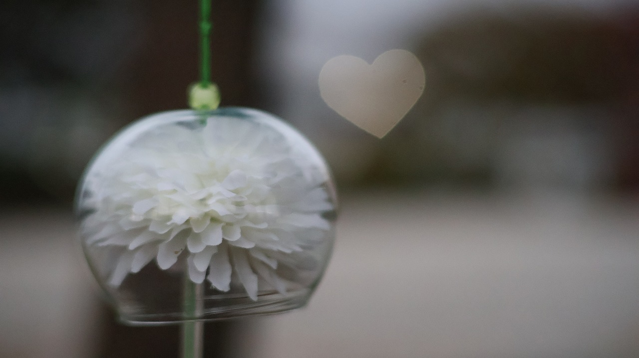 群馬県太田市の太田市運動公園の風鈴