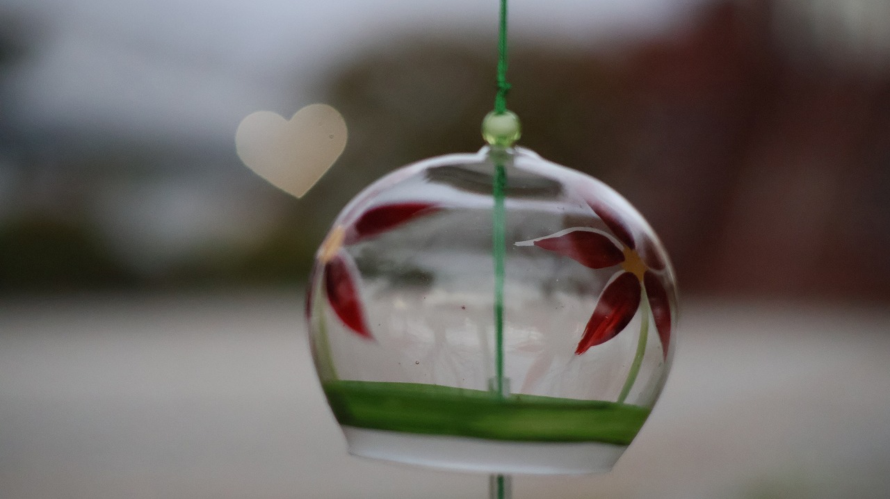 群馬県太田市の太田市運動公園の風鈴