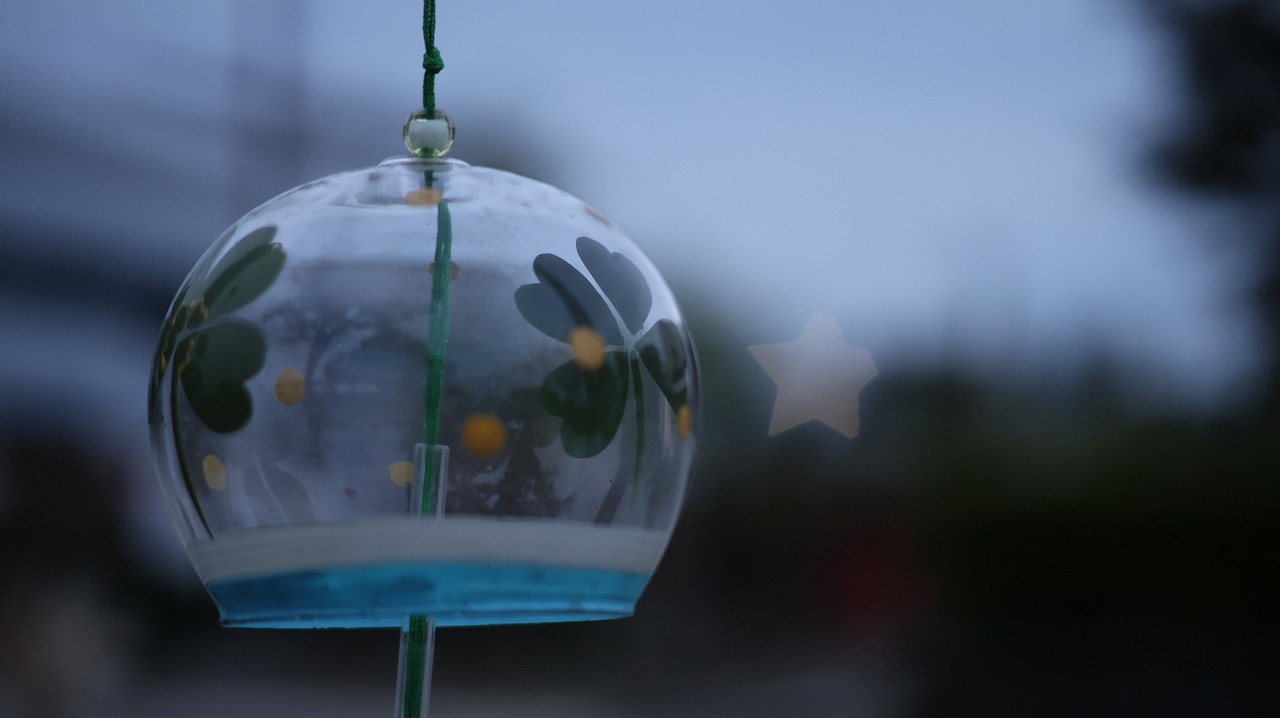 群馬県太田市の太田市運動公園の風鈴