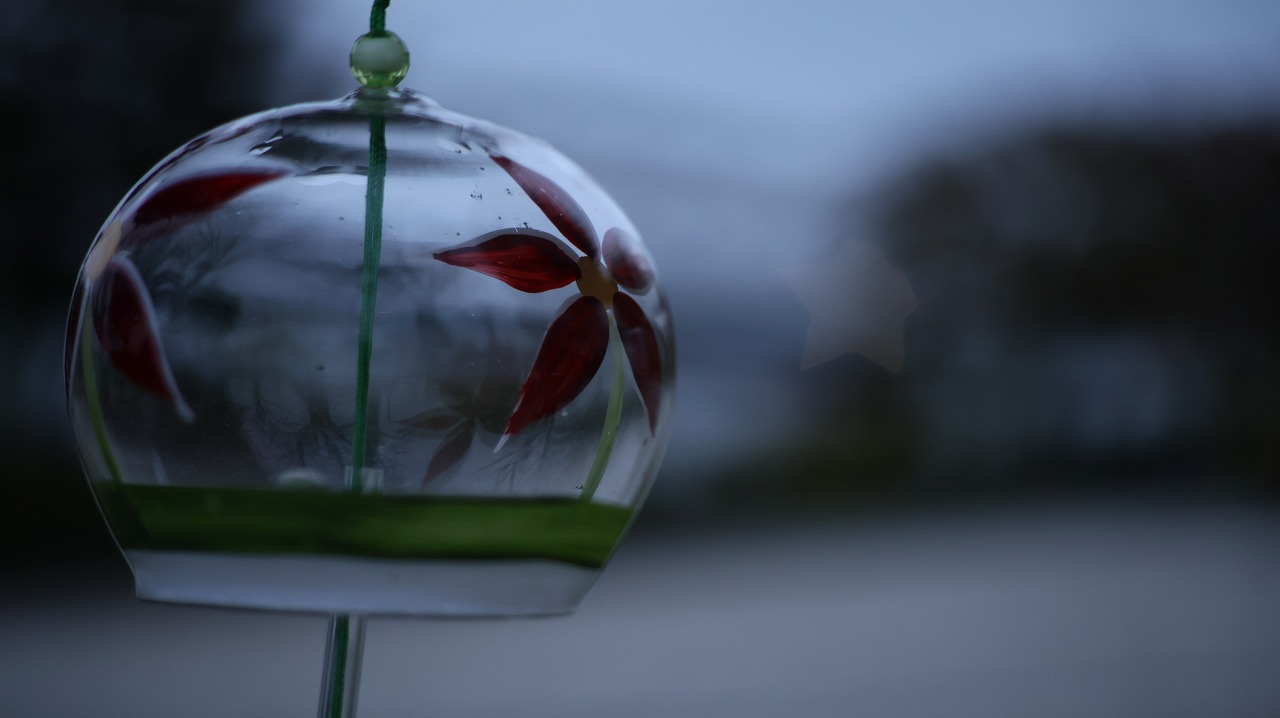 群馬県太田市の太田市運動公園の風鈴