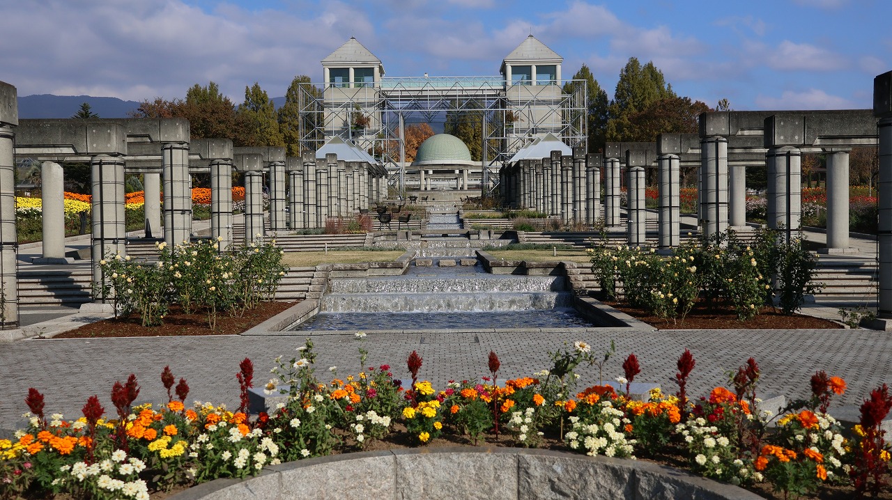 群馬県前橋市の群馬フラワーパークの花々