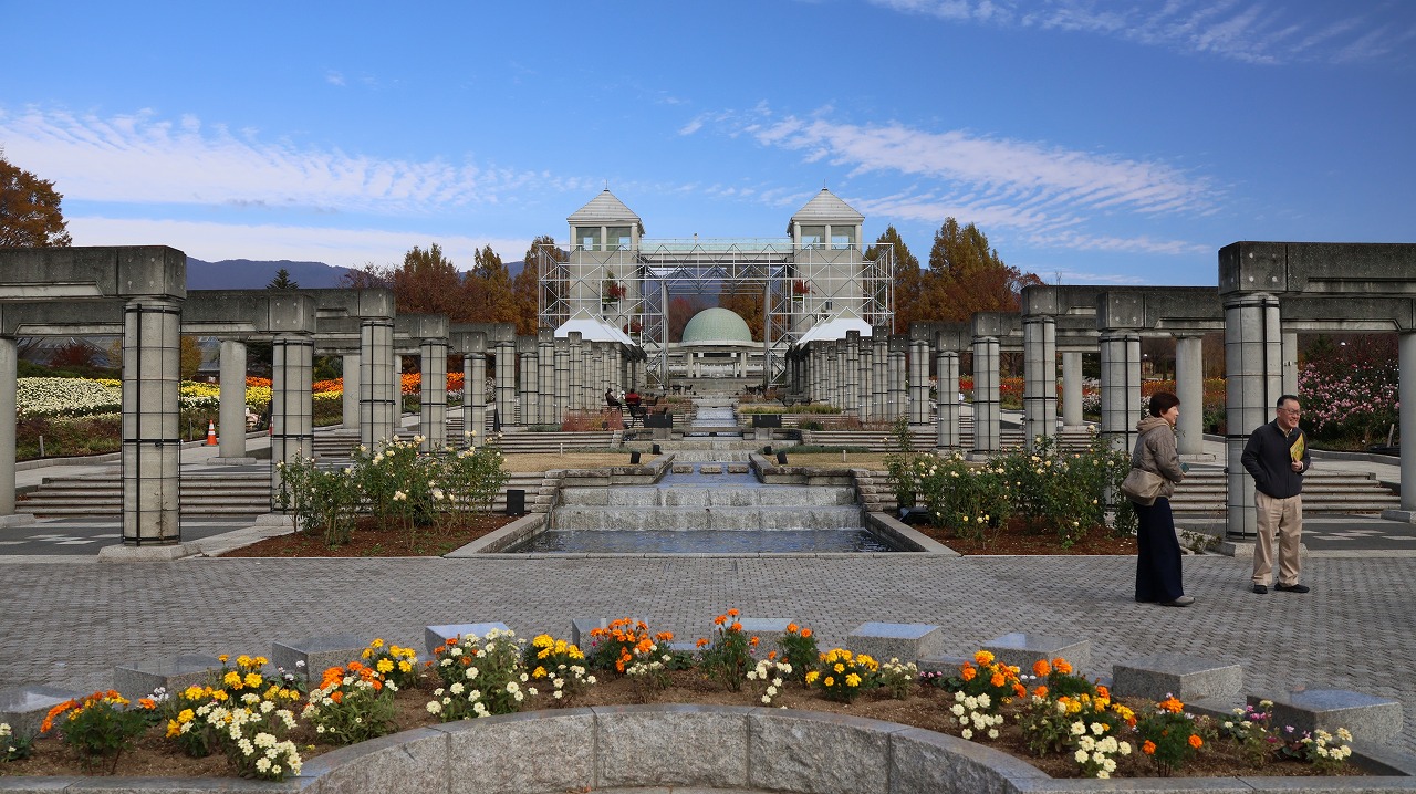 群馬県前橋市の群馬フラワーパークの花々