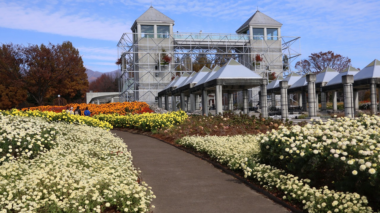 群馬県前橋市の群馬フラワーパークの花々